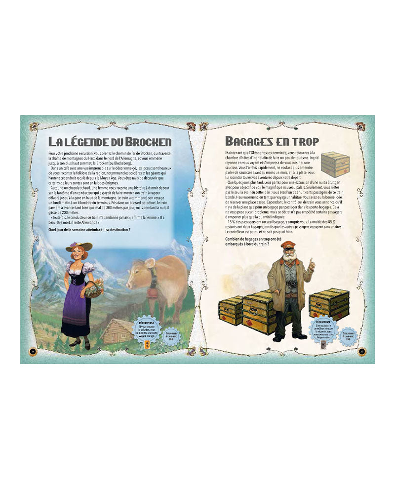 Les Aventures Du Rail - Le Livre D'énigme