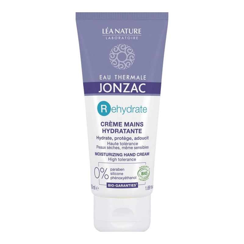 JONZAC AGUA TERMAL REHIDRATA CREMA DE MANOS HIDRATANTE 50 ml