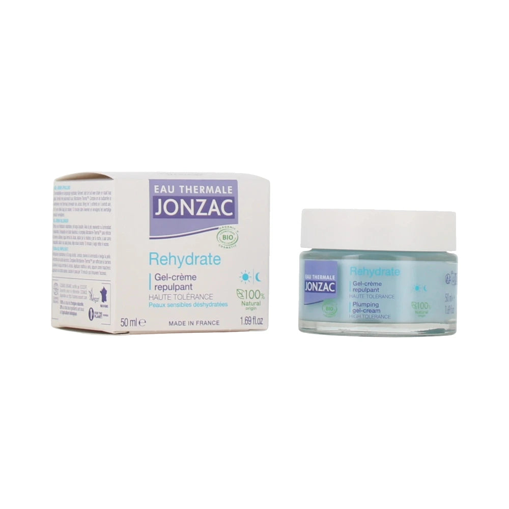 Eau Thermale Jonzac Rehydrate Gel-Crème Repulpant 50 ml – pot et étui