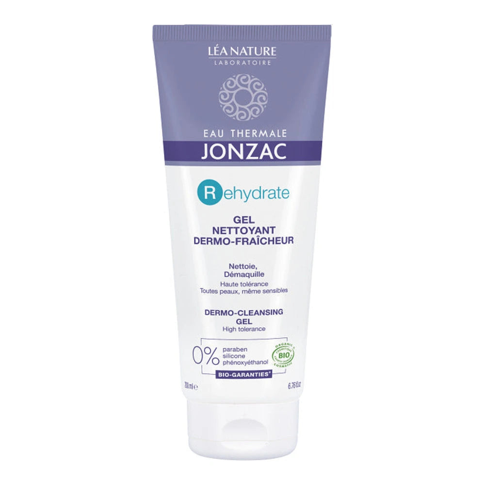 EAU THERMALE JONZAC RÉHYDRATE GEL NETTOYANT DERMO-FRAÎCHEUR 200 ml