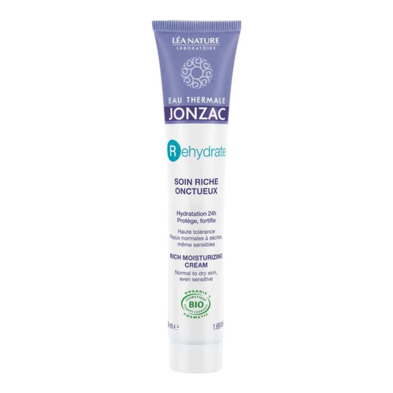 Eau Thermale Jonzac Réhydrate Soin Riche Onctueux 50 ml