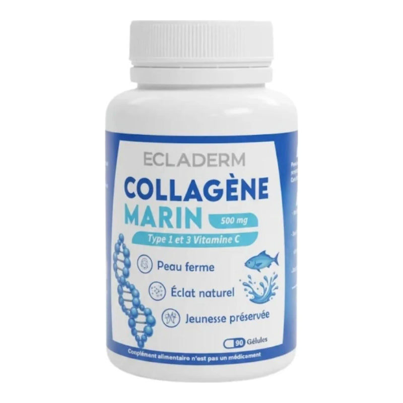 Ecladerm Collagène Marin – 90 Gélules