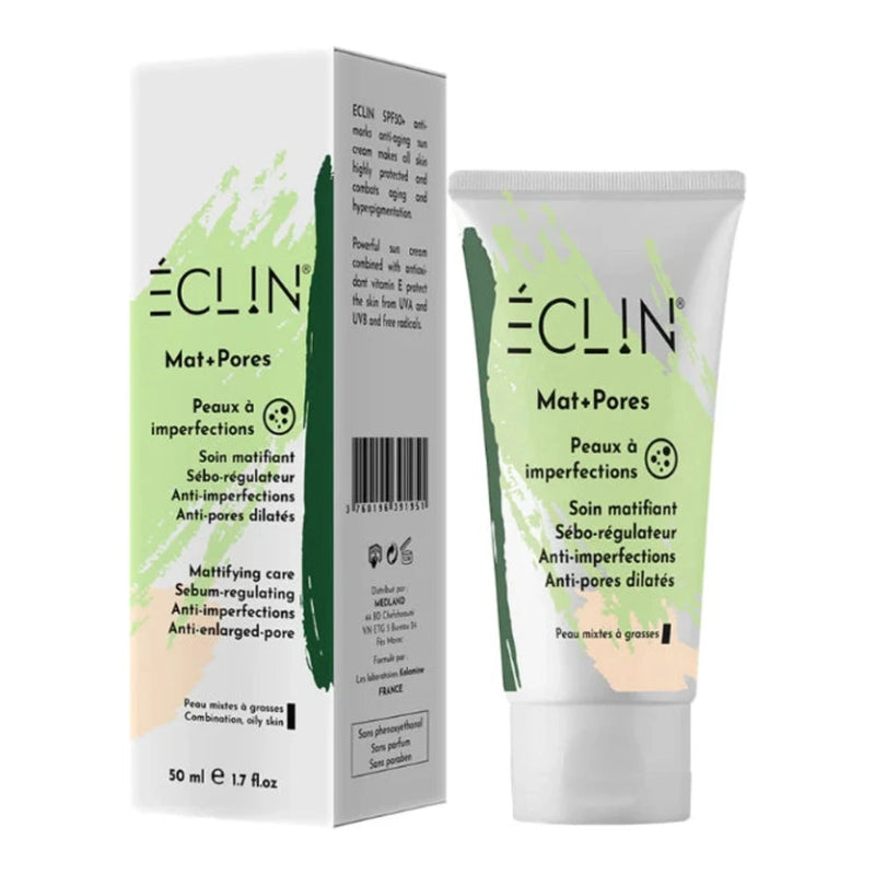 Eclin كريم مضاد لحب الشباب Mat+Pores 50 مل