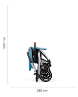 CYBEX Poussette Eezy S Twist+2 - Ocean Blue