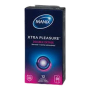 Boîte de 10 préservatifs Manix Xtra Pleasure
