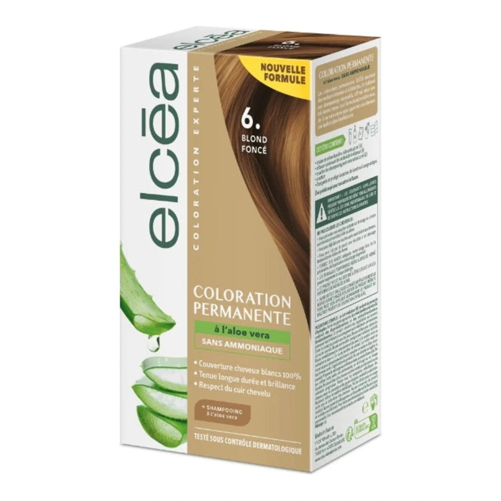 Elcea coloration nuance 6 Blond Foncé, boîte