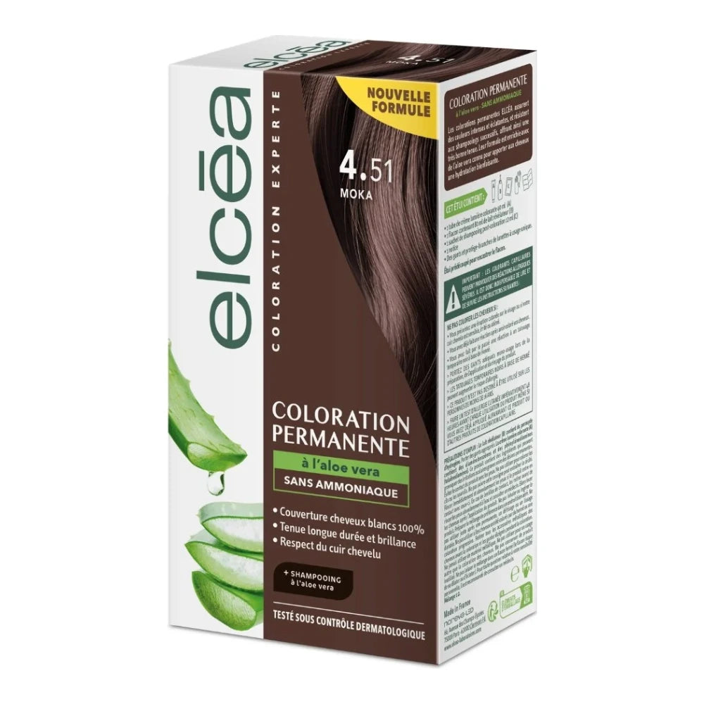 Elcea coloration permanente 4.51 Moka