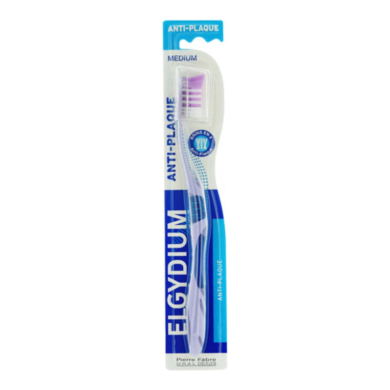 Elgydium Brosse à Dents Anti-Plaque Medium