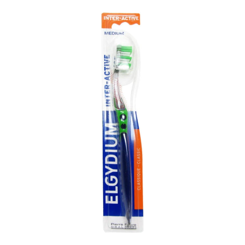 Elgydium Interactive Medium Toothbrush – Green