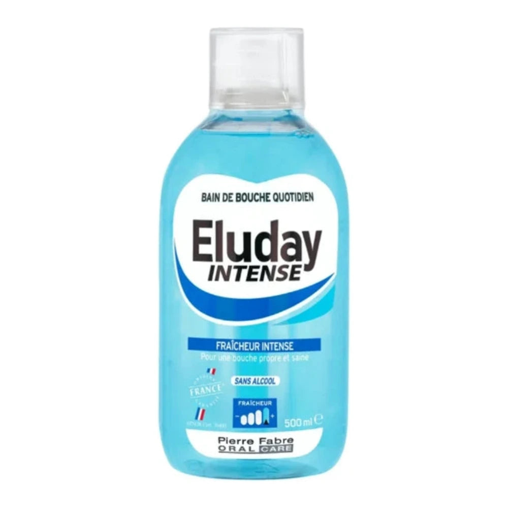 Flacon de bain de bouche Eluday Fraîcheur Intense 500 ml