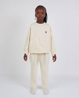 Sweat Unisexe en Coton Biologique Ben B Collection - Vanille