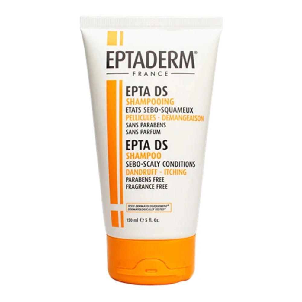 Eptaderm Epta DS Shampooing Pellicules – 150 ml – flacon/emballage