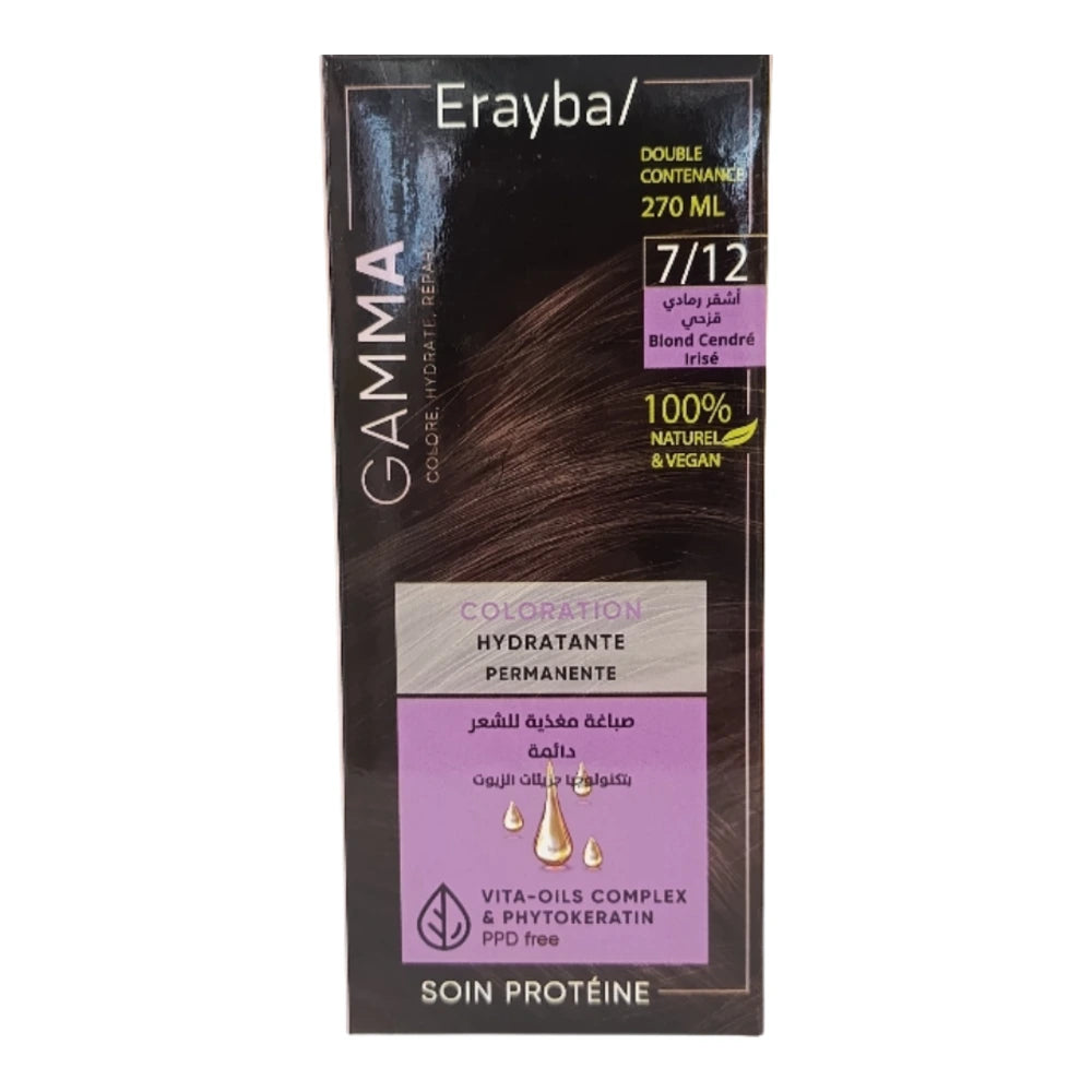 Erayba Gamma Coloration 7/12 Blond Cendre Irise