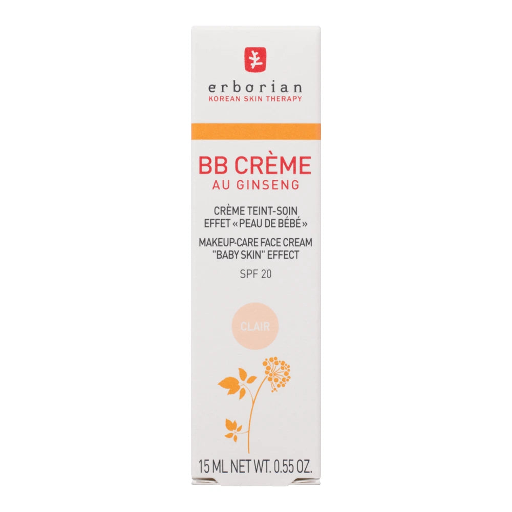 Erborian BB Crème au Ginseng Clair 15 ml – étui