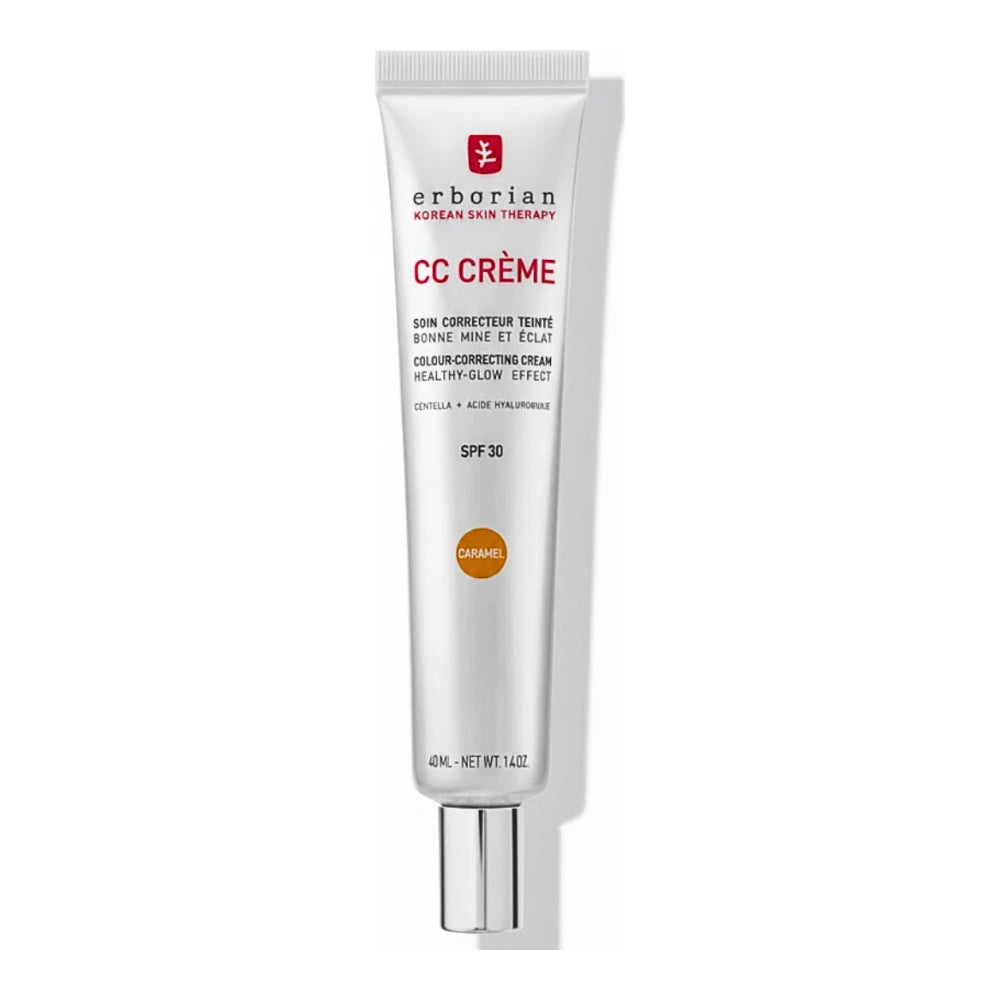 Erborian CC Crème à la centella asiatica teinte Caramel, tube de 40 ml