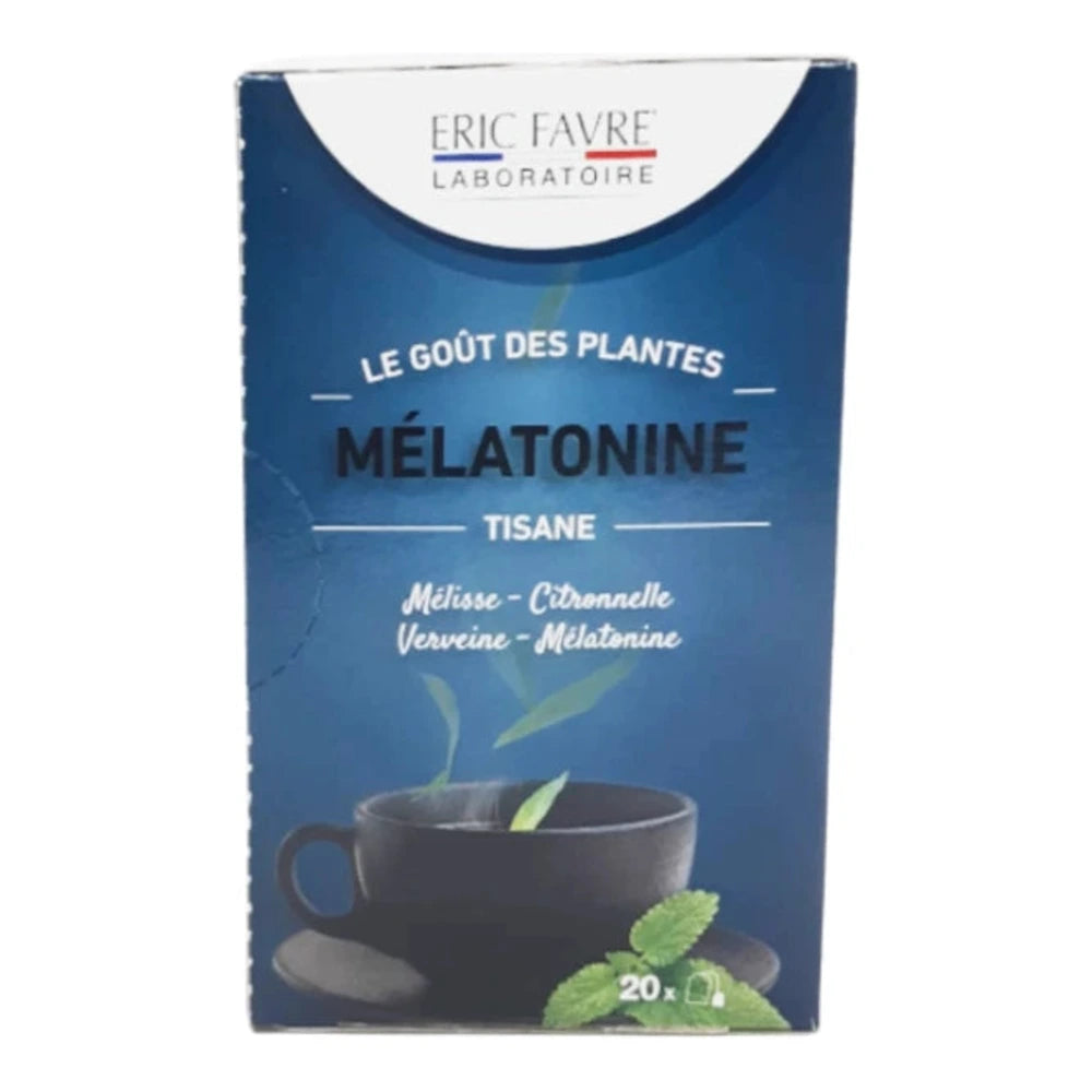 Eric Favre tisane mélatonine, boîte de 20 sachets