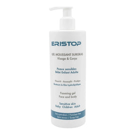 Eristop gel moussant surgras visage et corps, flacon pompe de 500 ml