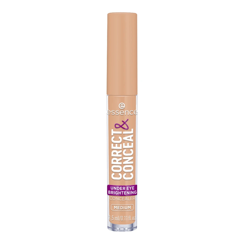 Essence Correct & Conceal Brightening Concealer 20 Medium – tube fermé