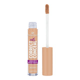 Essence Correct & Conceal Brightening Concealer 20 Medium – tube ouvert avec applicateur