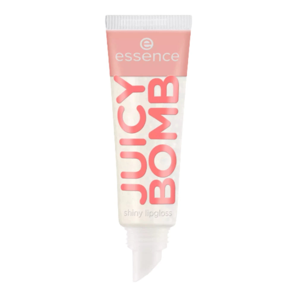 Essence Juicy Bomb Shiny Lipgloss 101 Lovely Litchi – tube ouvert