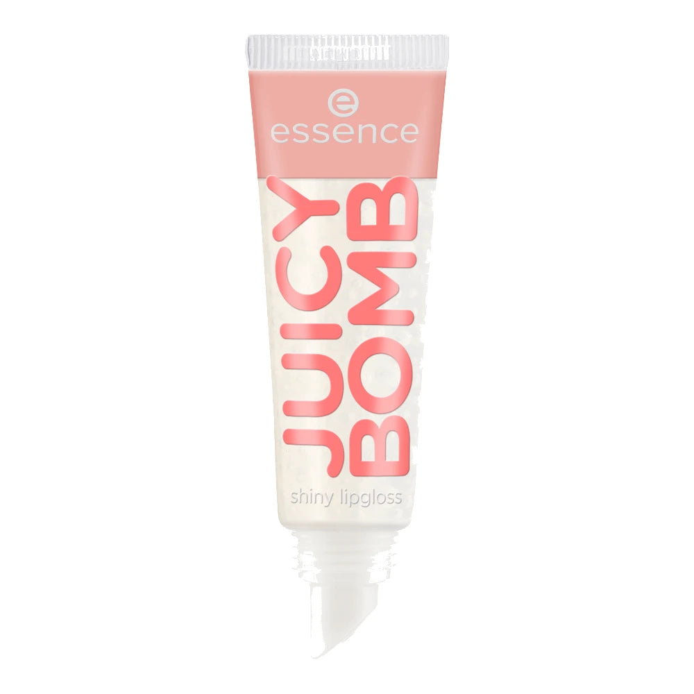 Essence Juicy Bomb Shiny Lipgloss 101 Lovely Litchi – tube ouvert