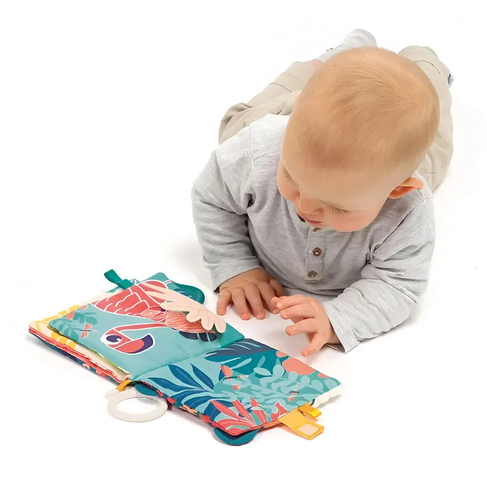 Ludi Livre en Tissu 3M+ - Jungle