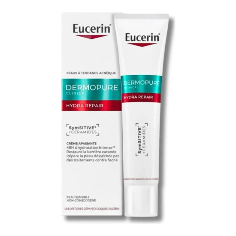 Eucerin DermoPure Clinical Hydra Repair Crème Apaisante 40 ml