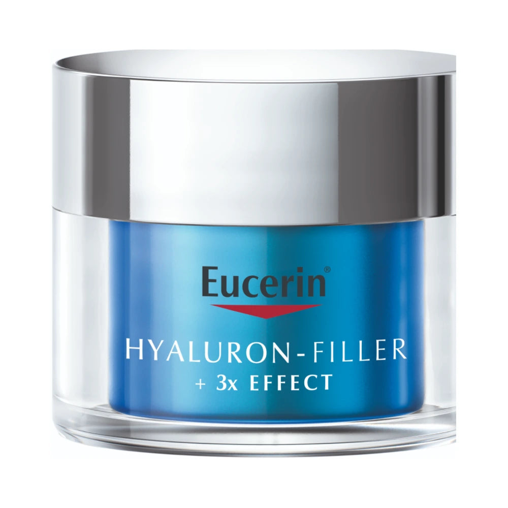 Eucerin Hyaluron-Filler + 3x Effect Gel-Crème Nuit 50 ml - pot