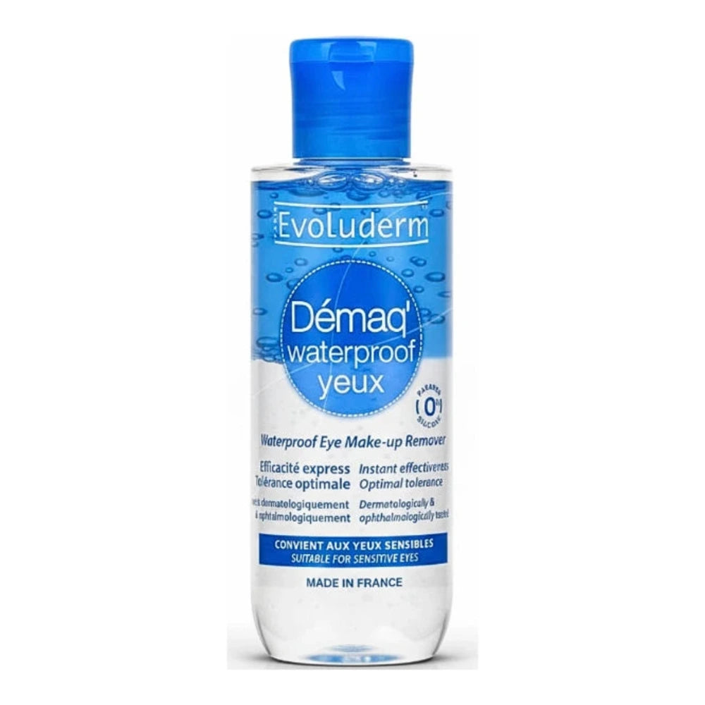 Flacon Evoluderm démaquillant yeux waterproof 150 ml