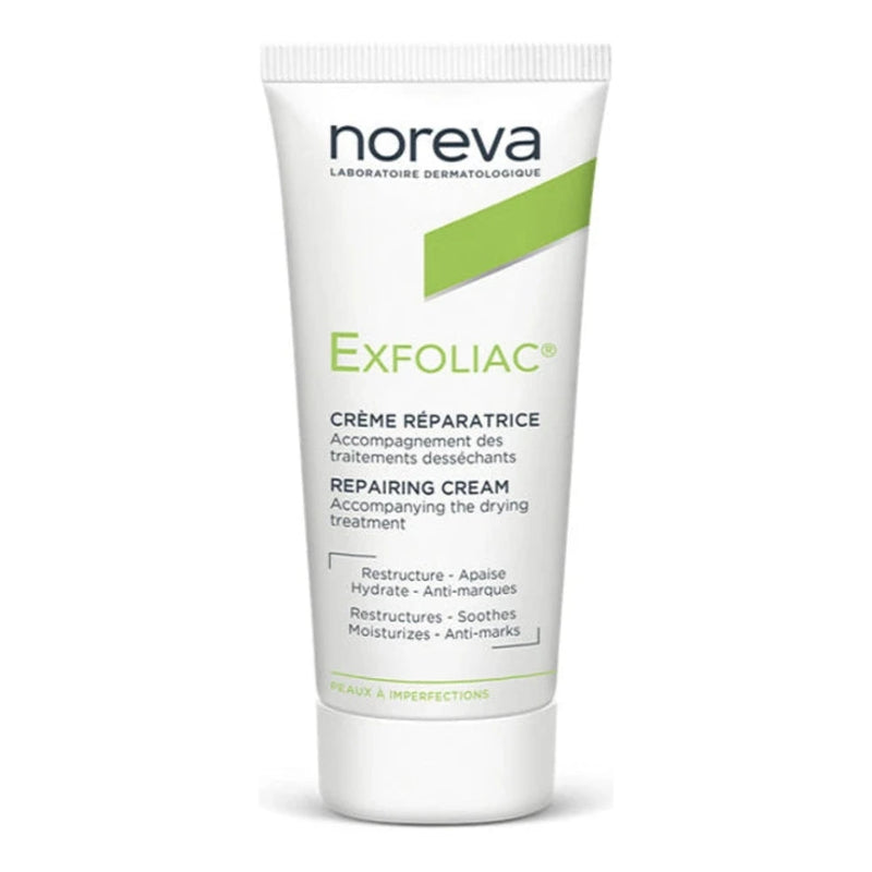 NOREVA EXFOLIAC CRÈME RÉPARATRICE 40 ml
