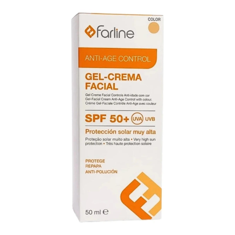 Farline واقي شمس ملون مضاد للشيخوخة Color SPF50+ ‏50 مل