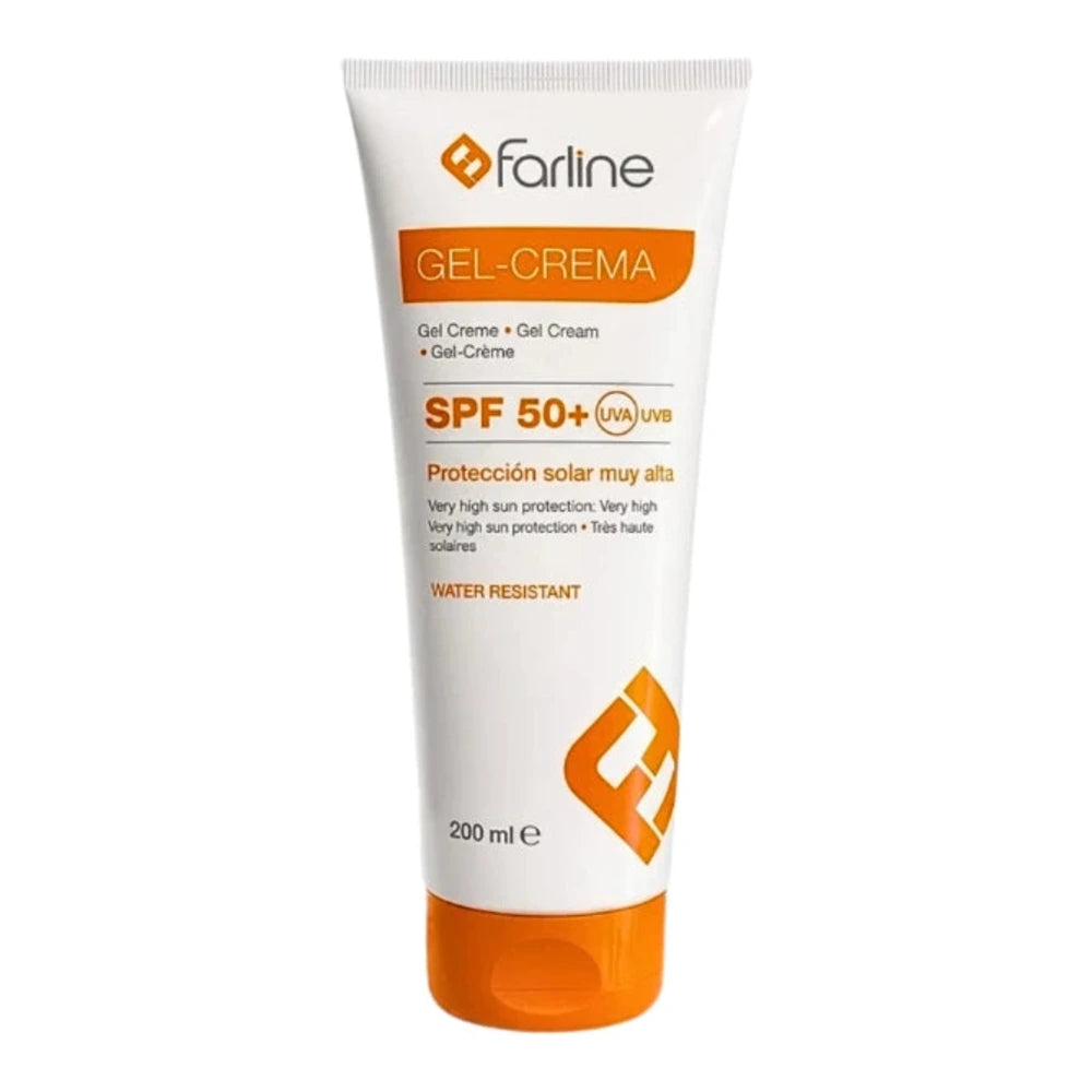 Farline Écran Solaire Gel-Crème SPF50+ 200 ml – flacon