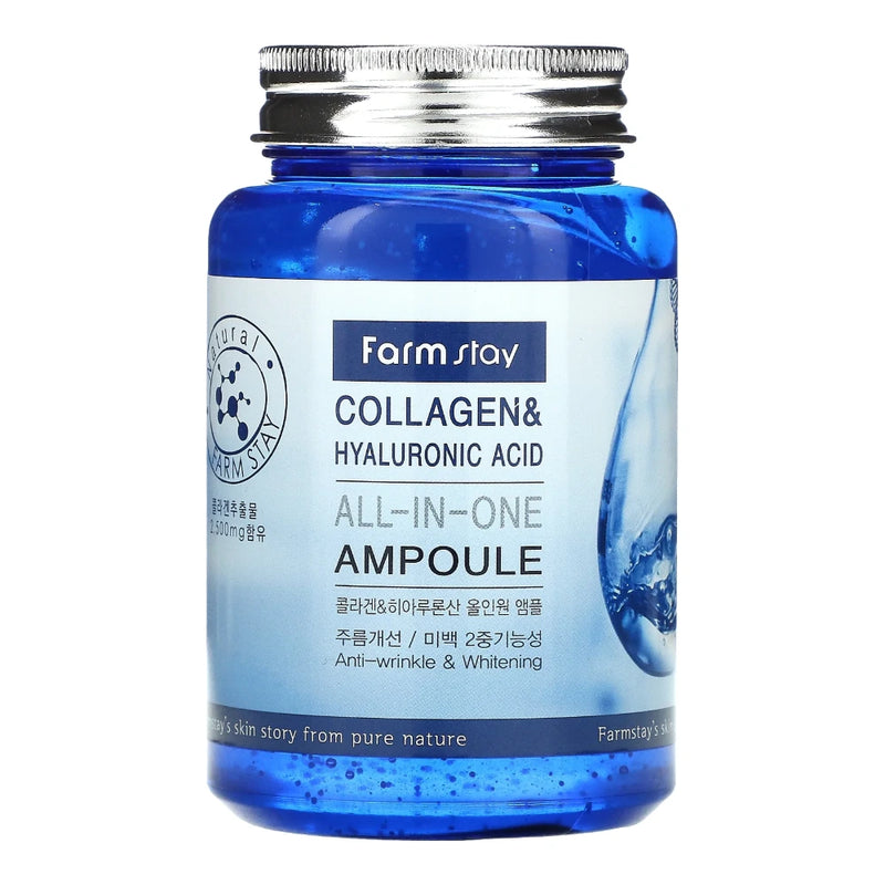 Farmstay Collagen & Hyaluronic Acid All-In-One Ampoule 250ml