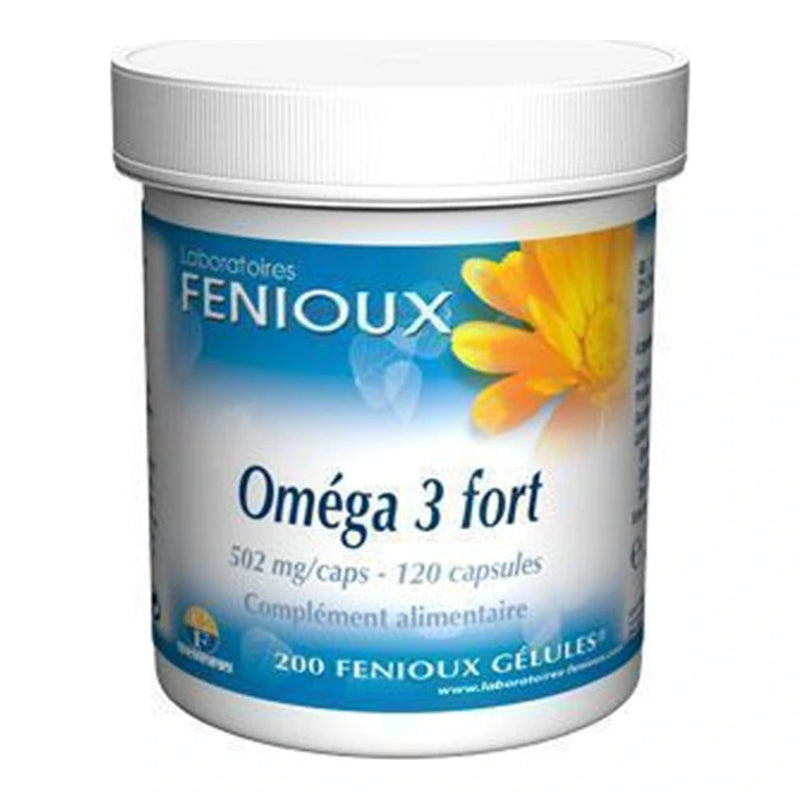 Fenioux Omega 3 Fort - 120 Cápsulas - 502 mg