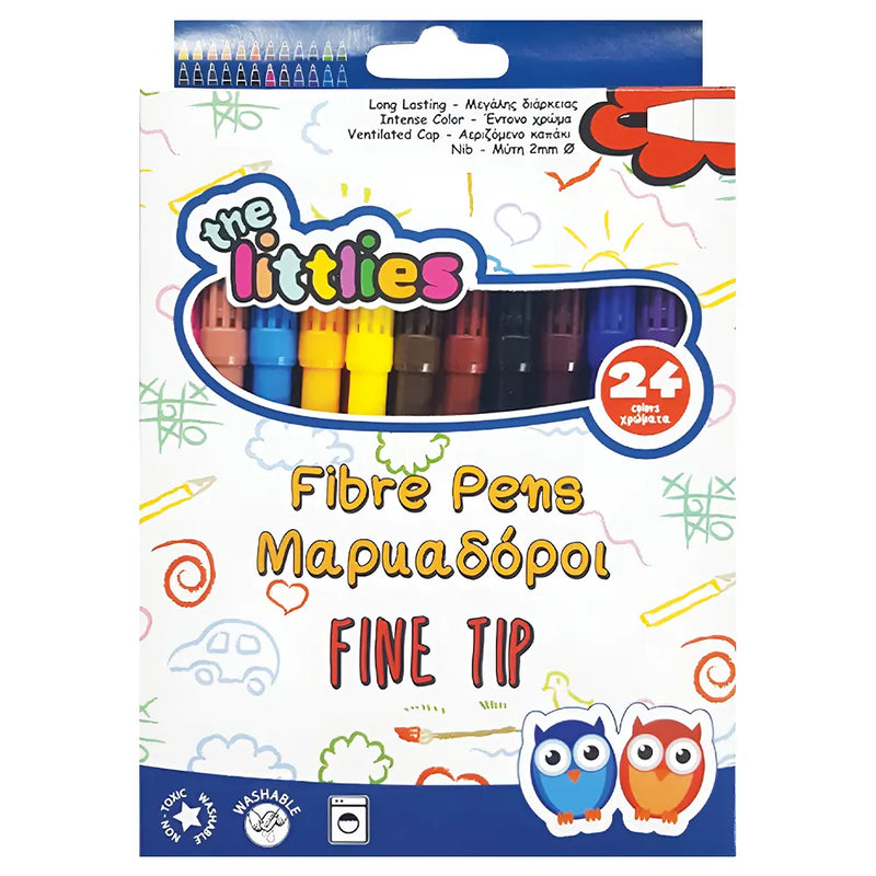 Boîte de 24 Feutres Fine TIP