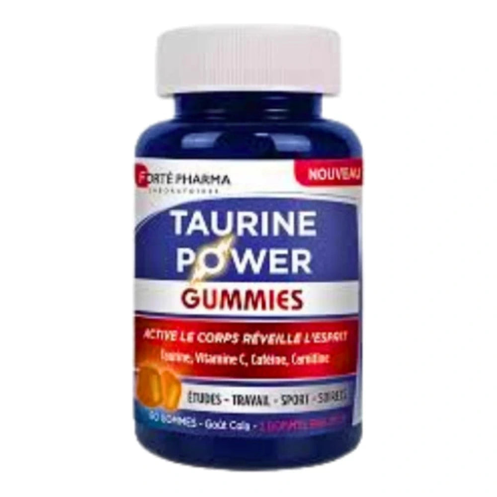Pot Forté Pharma Taurine Power Gummies goût cola 60 gommes