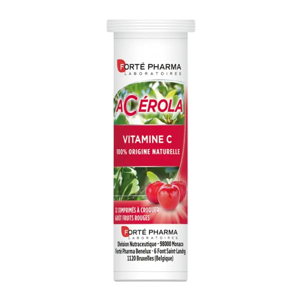 Forté Pharma Acérola Vitamine C - 12 Comprimés