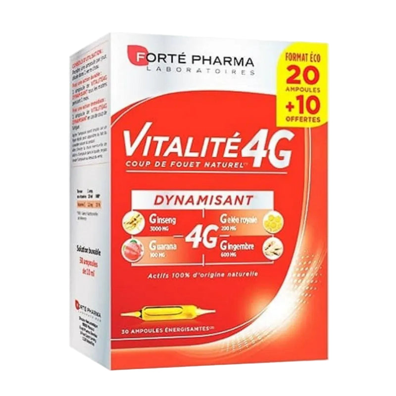Forté Pharma Vitalité 4g Energizante - 20 Ampollas + 10 gratis