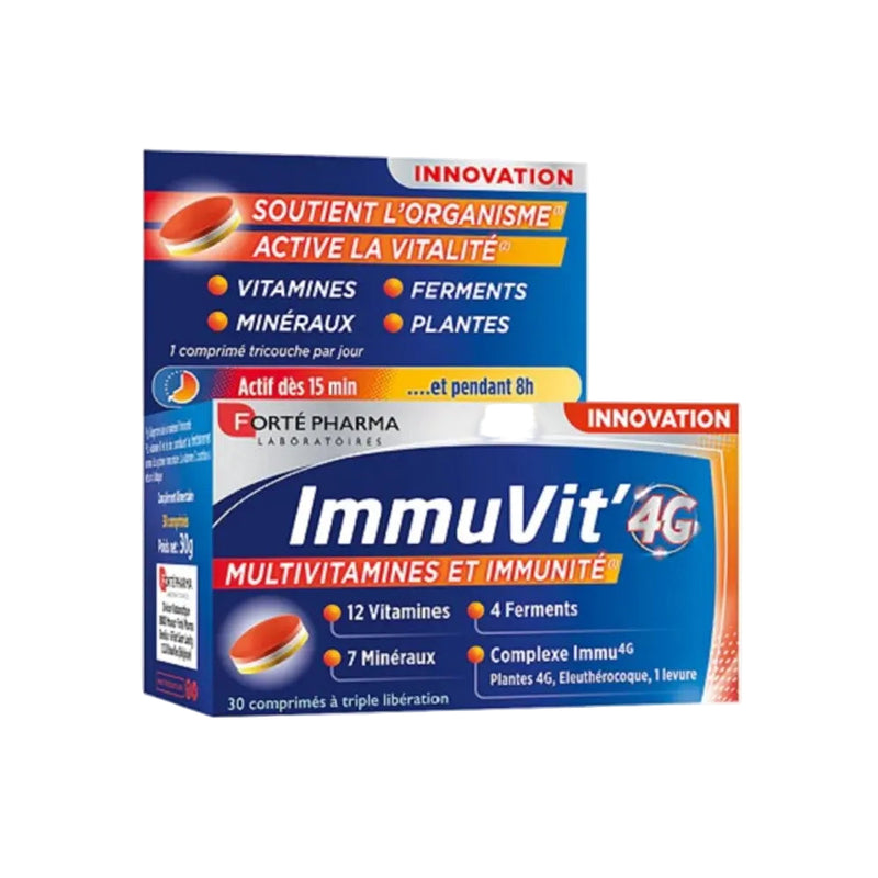 Forte Pharma ImmuVit' 4G - 30 Comprimés