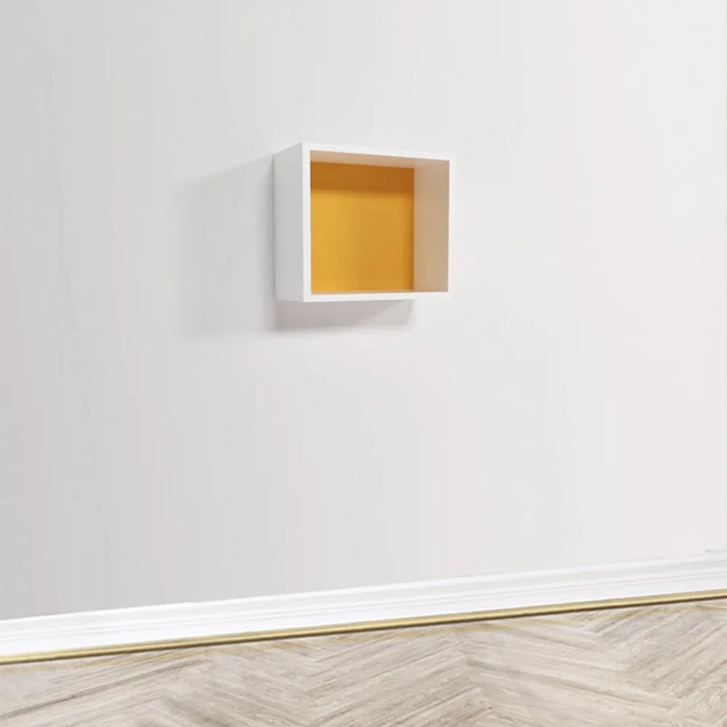 وليداتي هوم، مكعب حائط أصفر متوسط - 23×23 سم