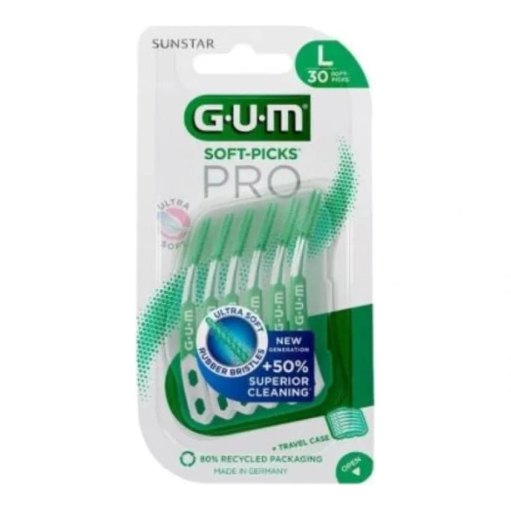 G.U.M Soft-Picks Pro Large 30 Pièces