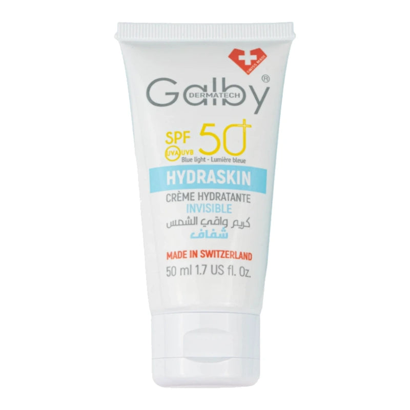 Galby Dermatech HYDRASKIN Crème Solaire Invisible SPF50+ 50ml