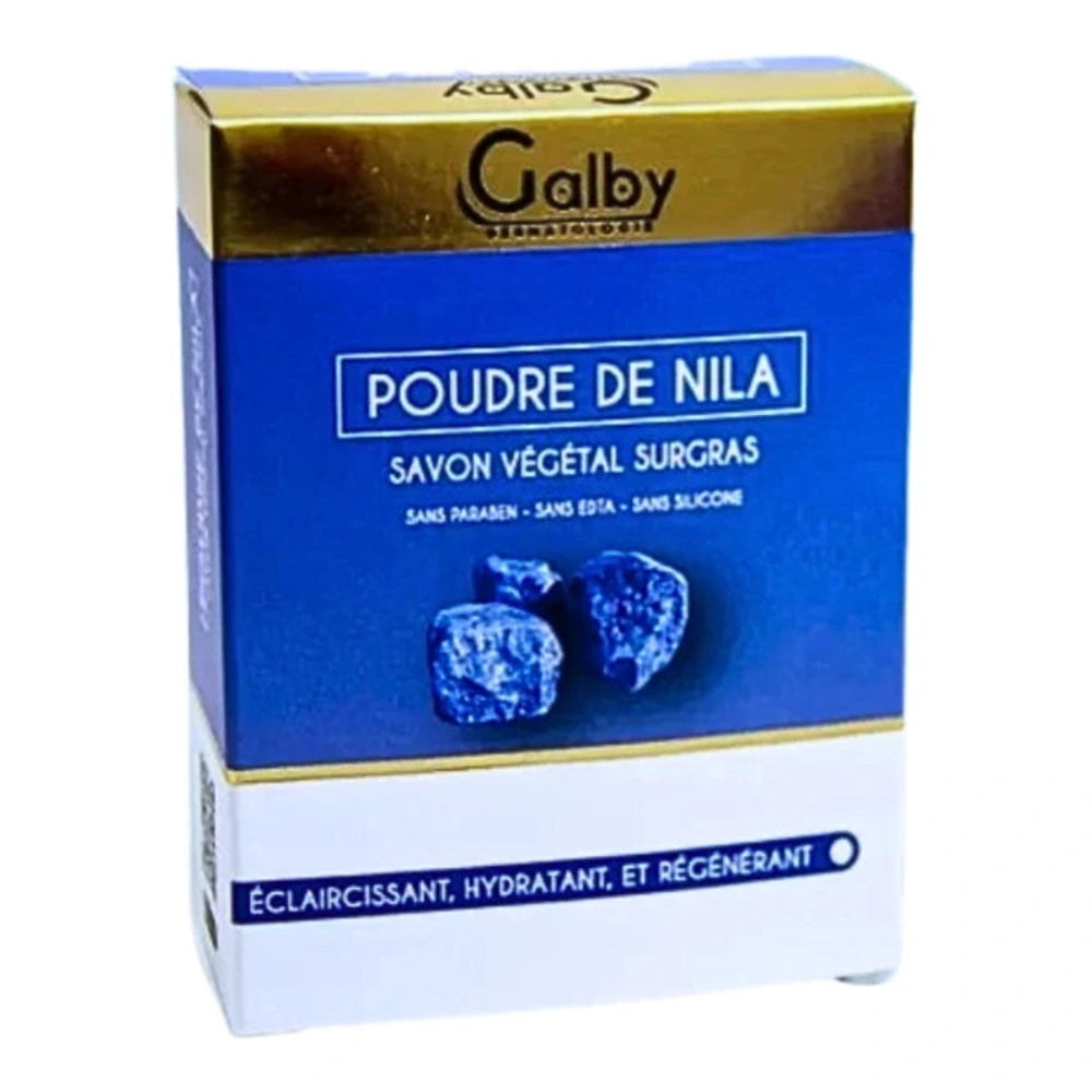 Galby savon surgras à la poudre de Nila 100 g – emballage