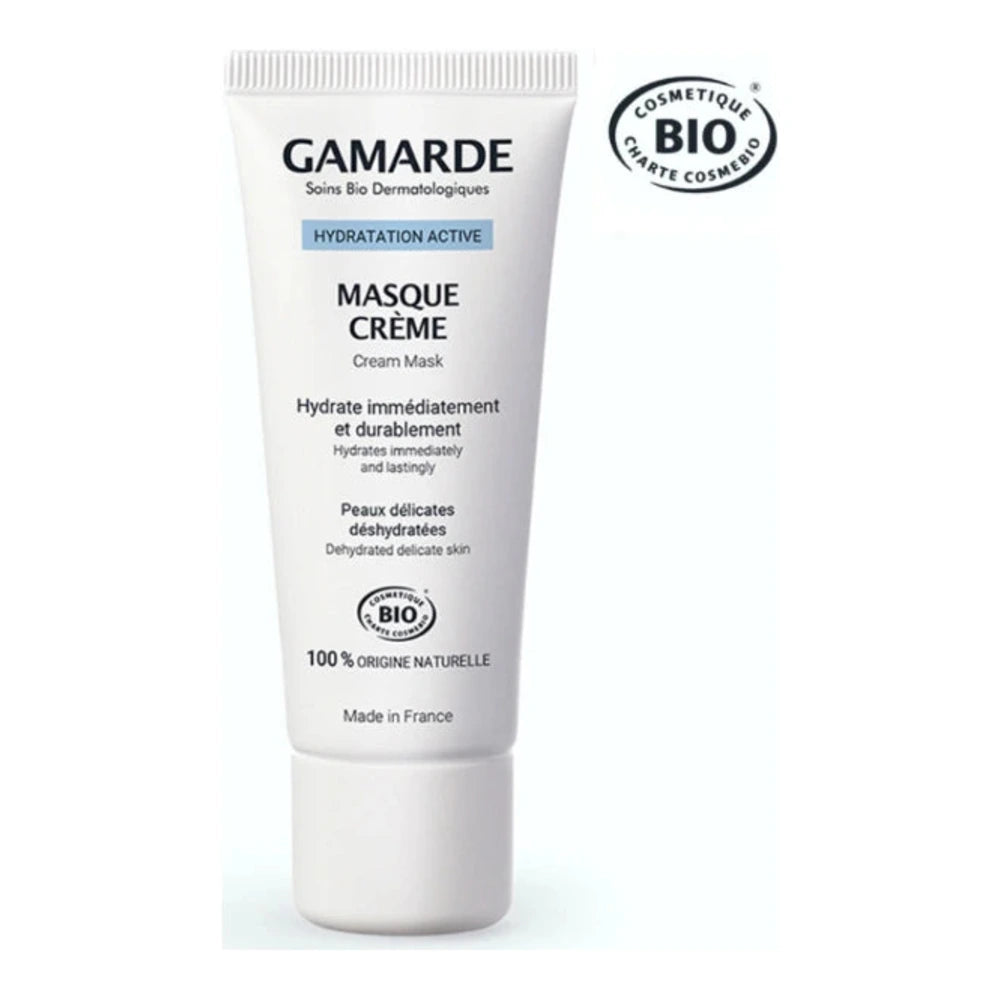 Gamarde Masque Crème 40 ml – tube de masque hydratant visage