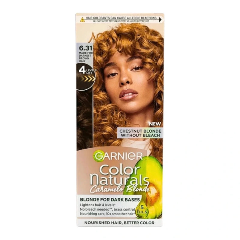 Garnier Color Naturals 6.31 Caramel Chestnut Blonde