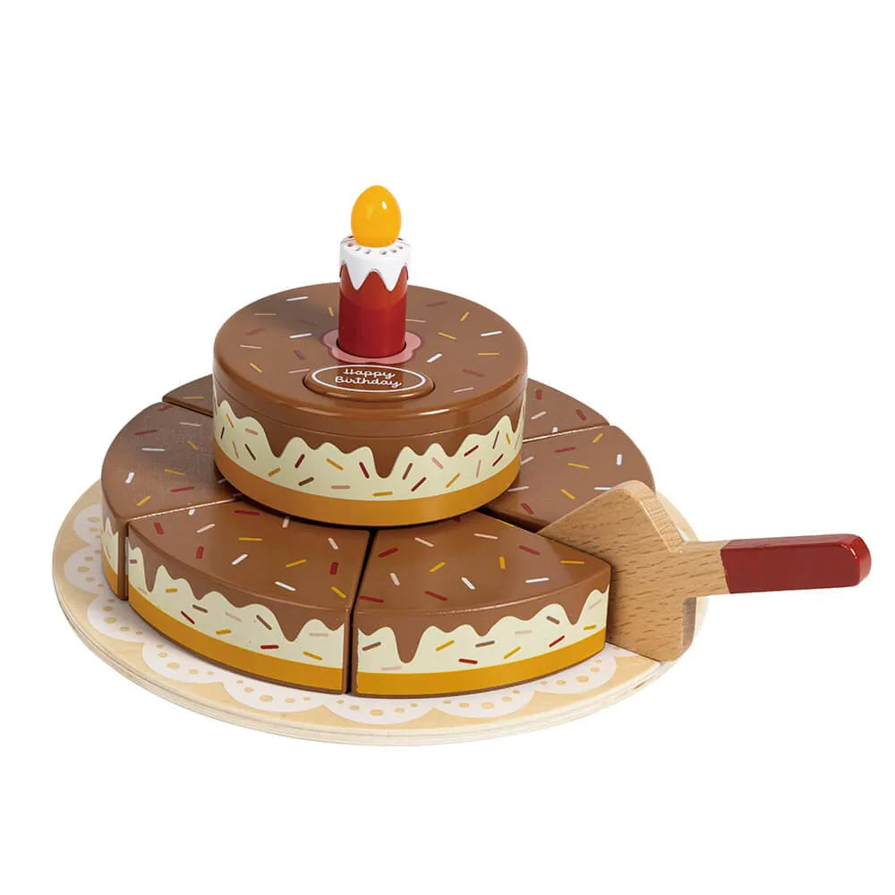Eurekakids Gâteau d'Anniversaire Interactif En bois 3A+