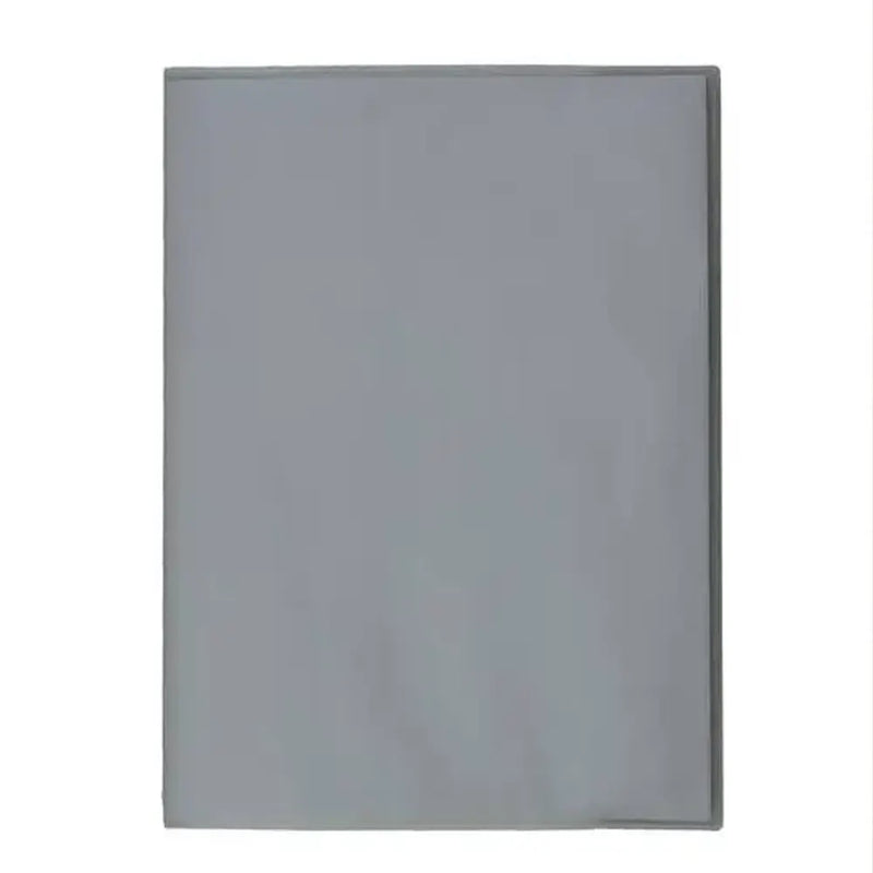 إم. سكول - غلاف دفتر 17×22 سم 180 ميكرون - رمادي