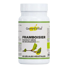 Gemm'Vital Bourgeon de Framboisier 60 gélules - pot