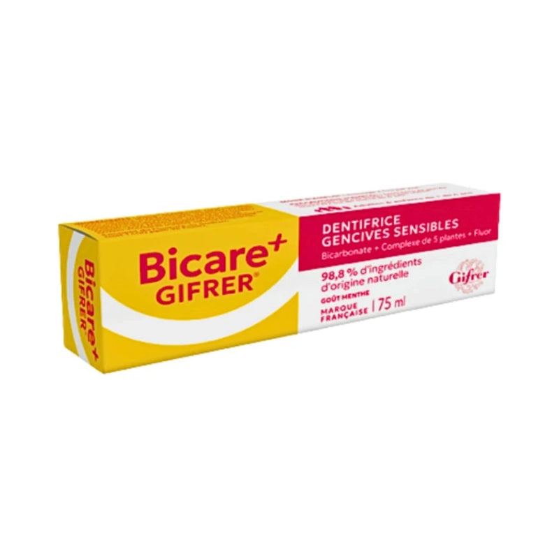 Gifrer Bicare Plus Dentifrice Gencives Sensibles 75ml