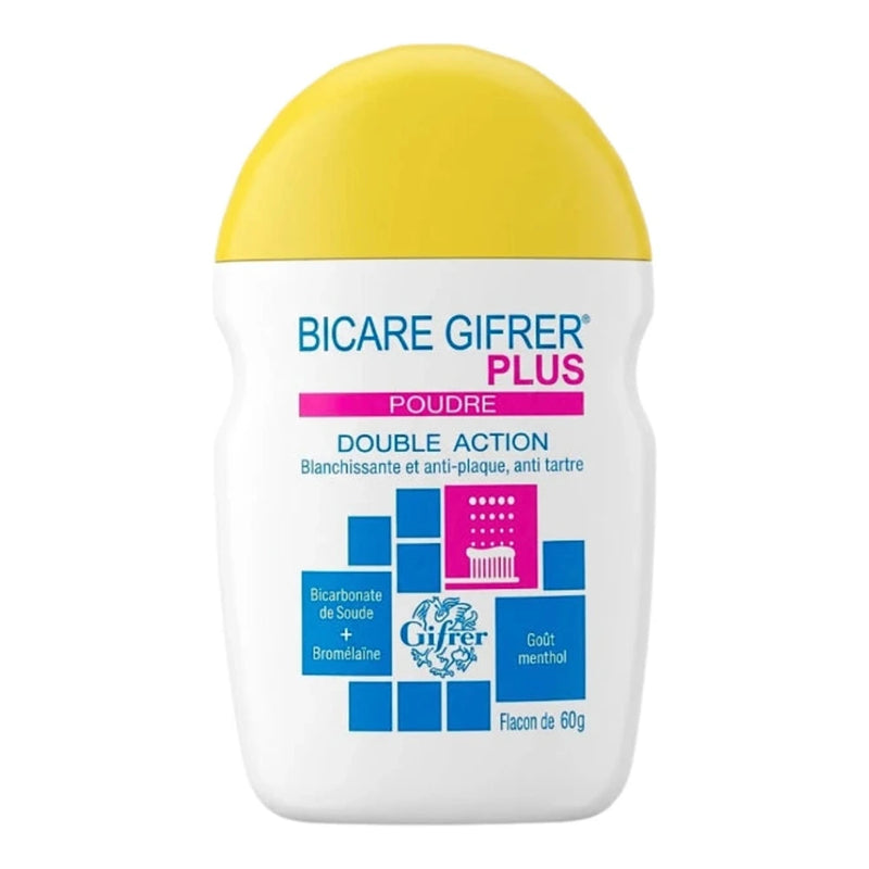 Gifrer Bicare Plus Poudre Blancheur Menthe 60g